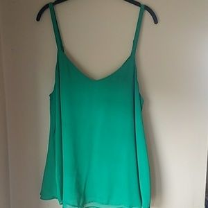 Kelly Green torrid swing tank